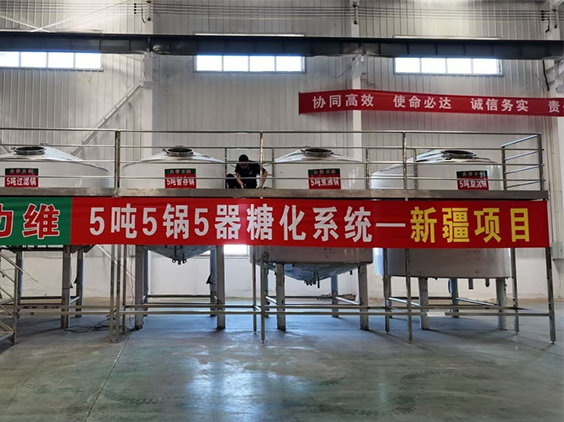 文山精酿啤酒设备厂—5吨精酿啤酒设备—新疆项目